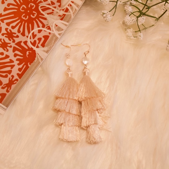 Fringe Tassel Earrings - Picture 1 of 2